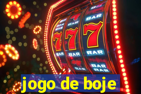 jogo de boje